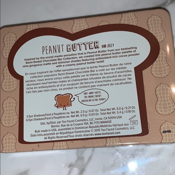 Too Faced Peanut Butter & Jelly Eyeshadow Palette - Picture 11 of 16